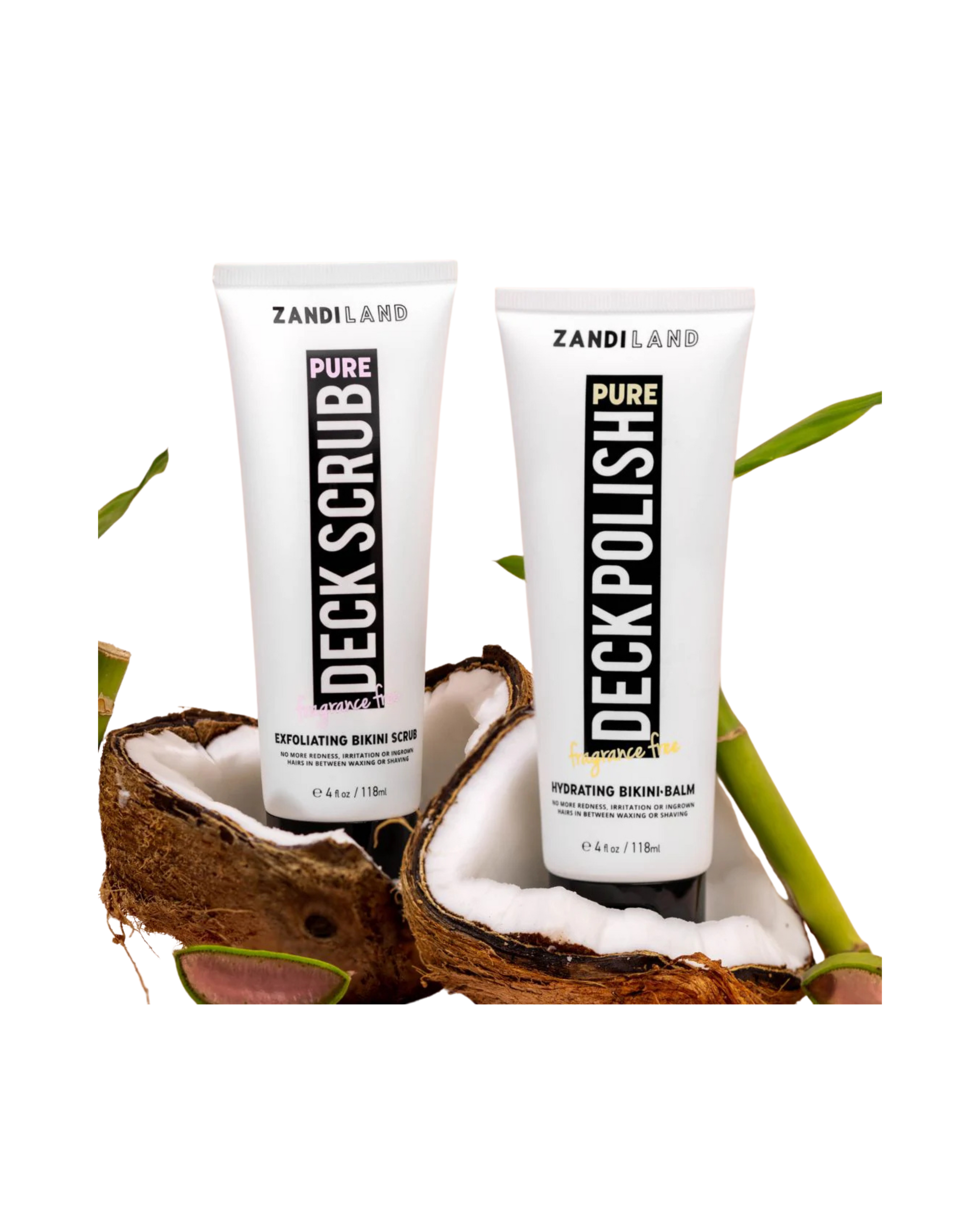 Deck Scrub + Moisturizer Combo